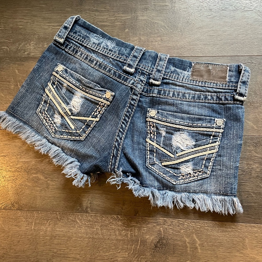 BKE denim shorts
